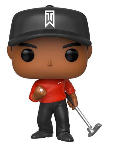 Figurine Funko Pop! - N°4 - Golf - Tiger Woods (shirt Rouge)